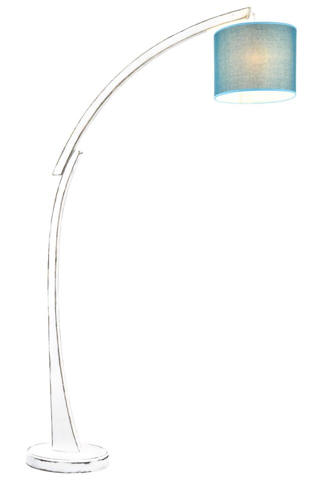 Wise Lambader E27 12W 110x45cm Metal Beyaz Avonni-HLM-9031-1B