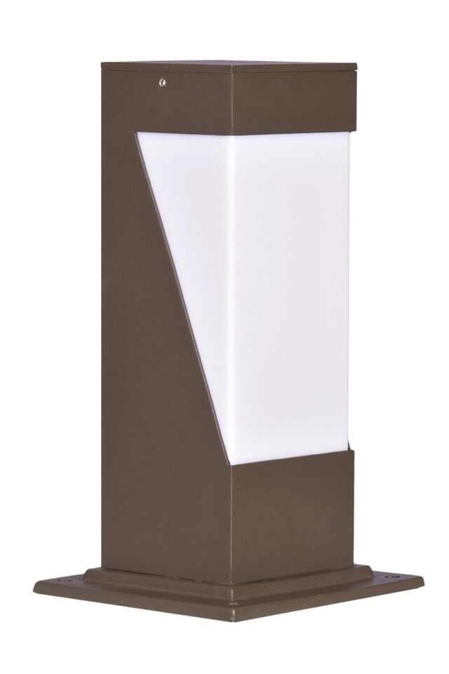 Bahçe Set Üstü Aydınlatma LED 12W 12x12cm Alüminyum Profil Siyah Dorbien-BSU-68256-KV-K