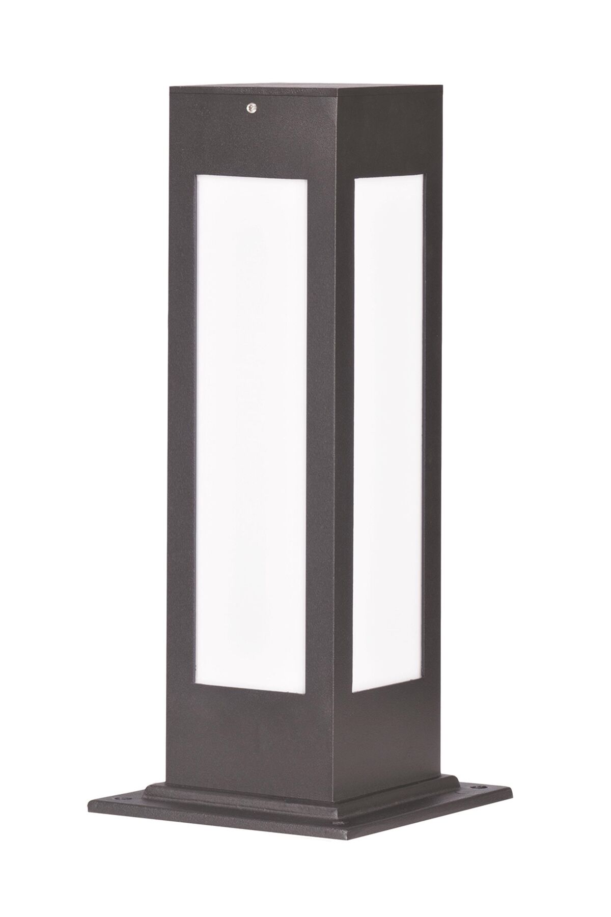 Bahçe Set Üstü Aydınlatma LED 12W 12x12cm Alüminyum Profil Siyah Dorbien-BSU-68265-BSY-M1-K