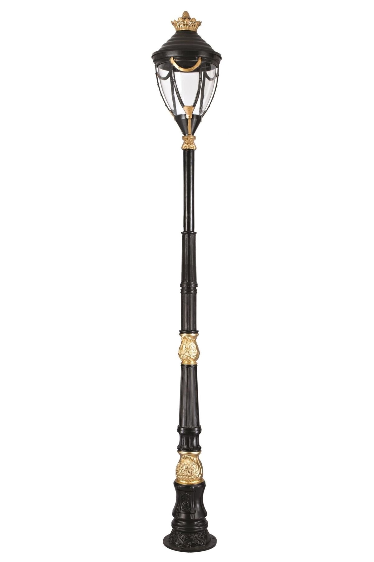 Bahçe Direkleri E27 12W 45cm Alüminyum Sarı/Siyah Dorbien-BDR-68001-1S