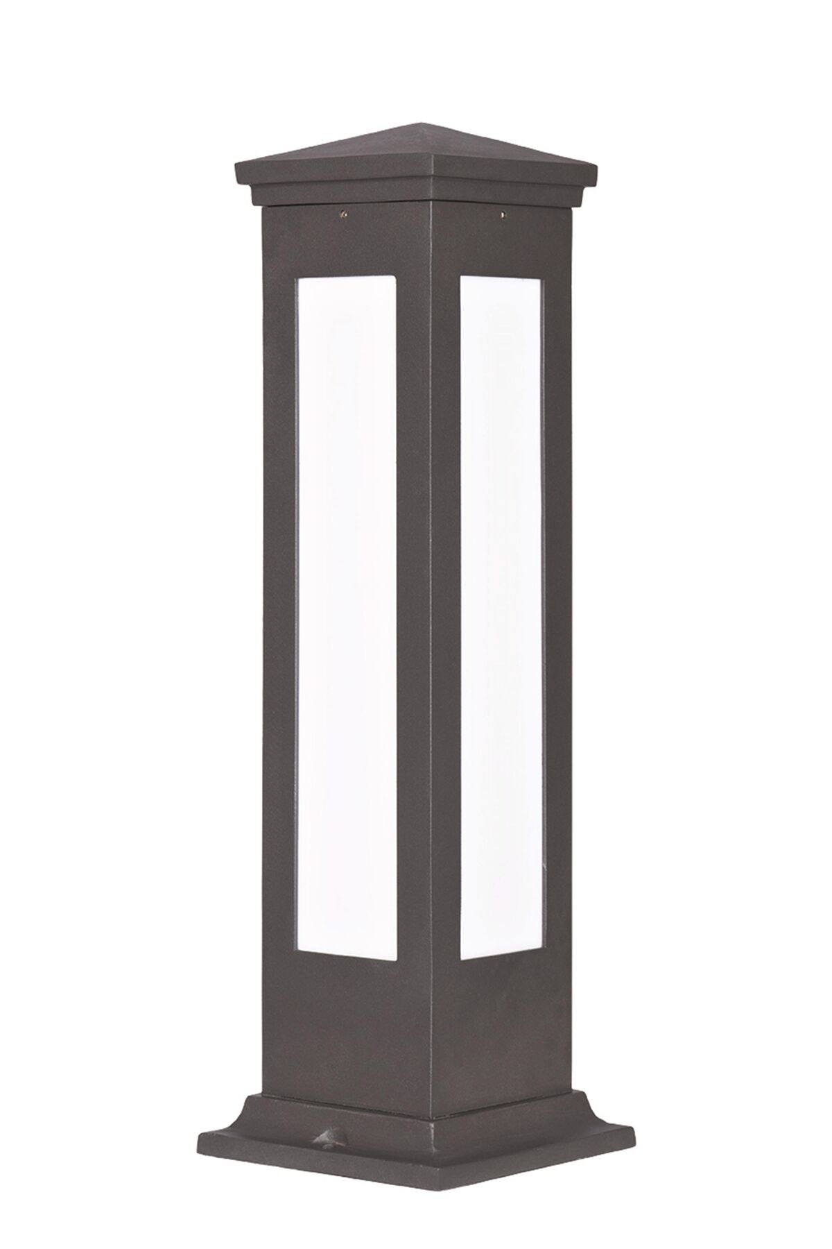 Bahçe Set Üstü Aydınlatma LED 12W 15x15cm Alüminyum Profil Siyah Dorbien-BSU-68265-BSY-M2-K