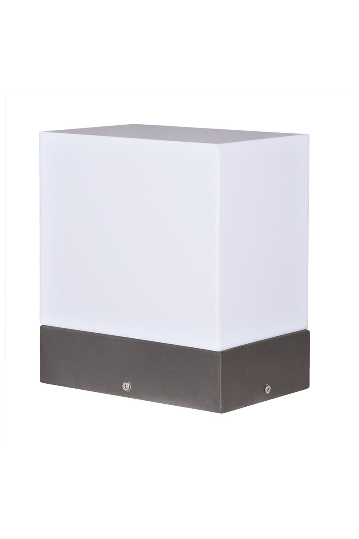 Bahçe Set Üstü Aydınlatma E27 12W 30x20cm Metal Siyah Dorbien-BSU-68268-BSY-M2