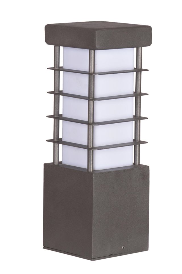 Bahçe Set Üstü Aydınlatma E27 12W 14x14cm Metal Siyah Dorbien-BSU-68270-BSY-M1
