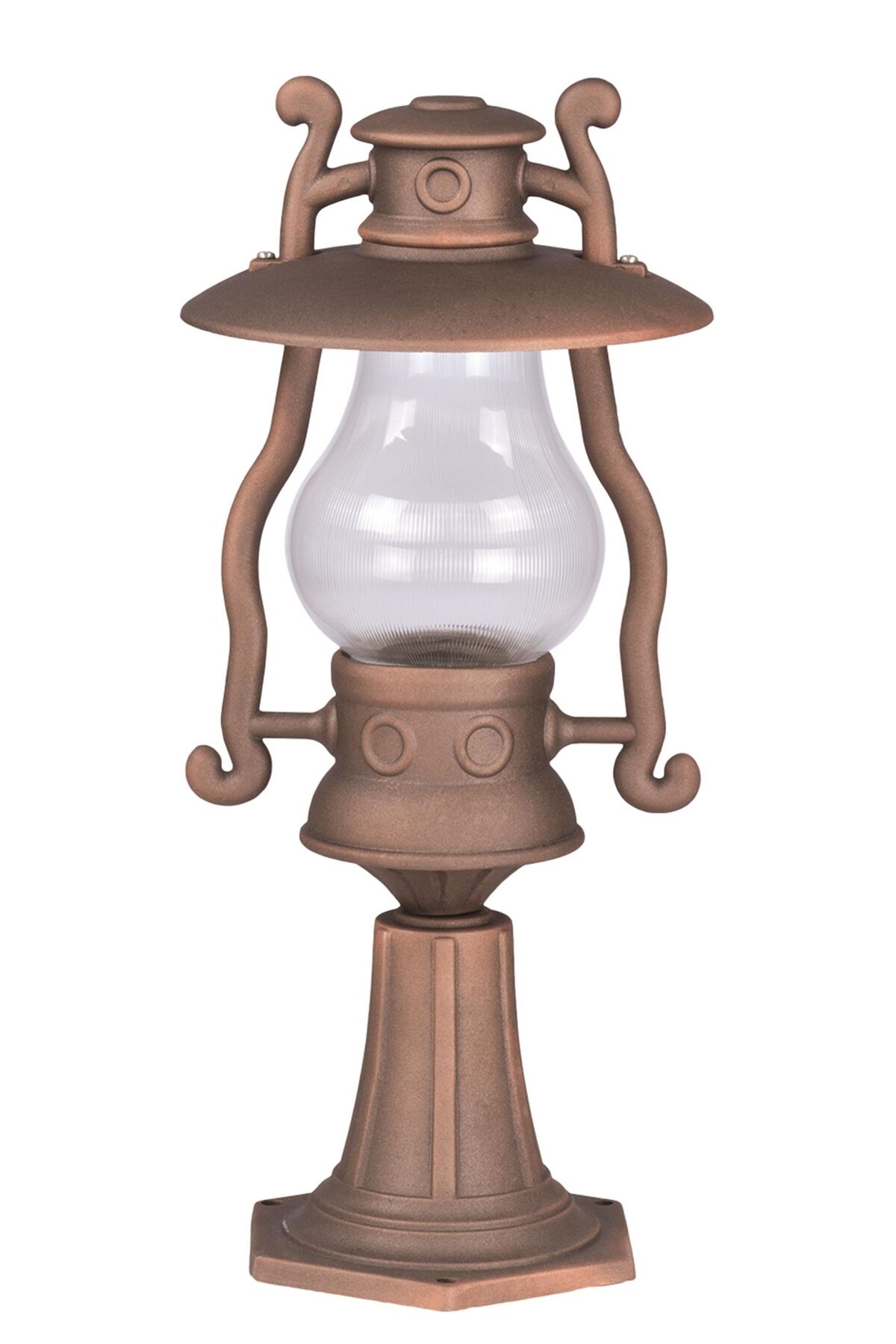 Bahçe Set Üstü Aydınlatma E27 12W 30cm Alüminyum Profil Kahverengi Dorbien-BSU-68274-BKR-K