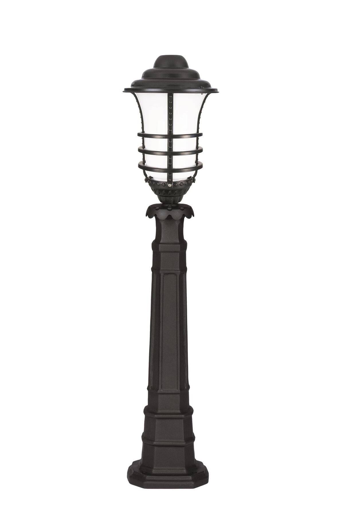 Bahçe Set Üstü Aydınlatma E27 12W 28cm Alüminyum Siyah Dorbien-BSU-68276-BSY-M1-B
