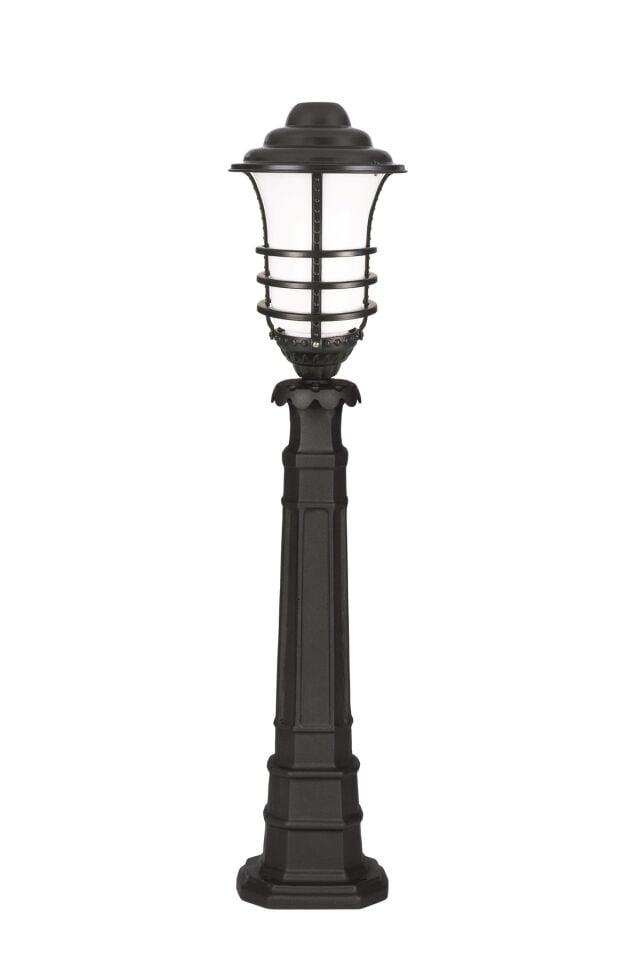 Bahçe Set Üstü Aydınlatma E27 12W 28cm Alüminyum Siyah Dorbien-BSU-68276-BSY-M1-B