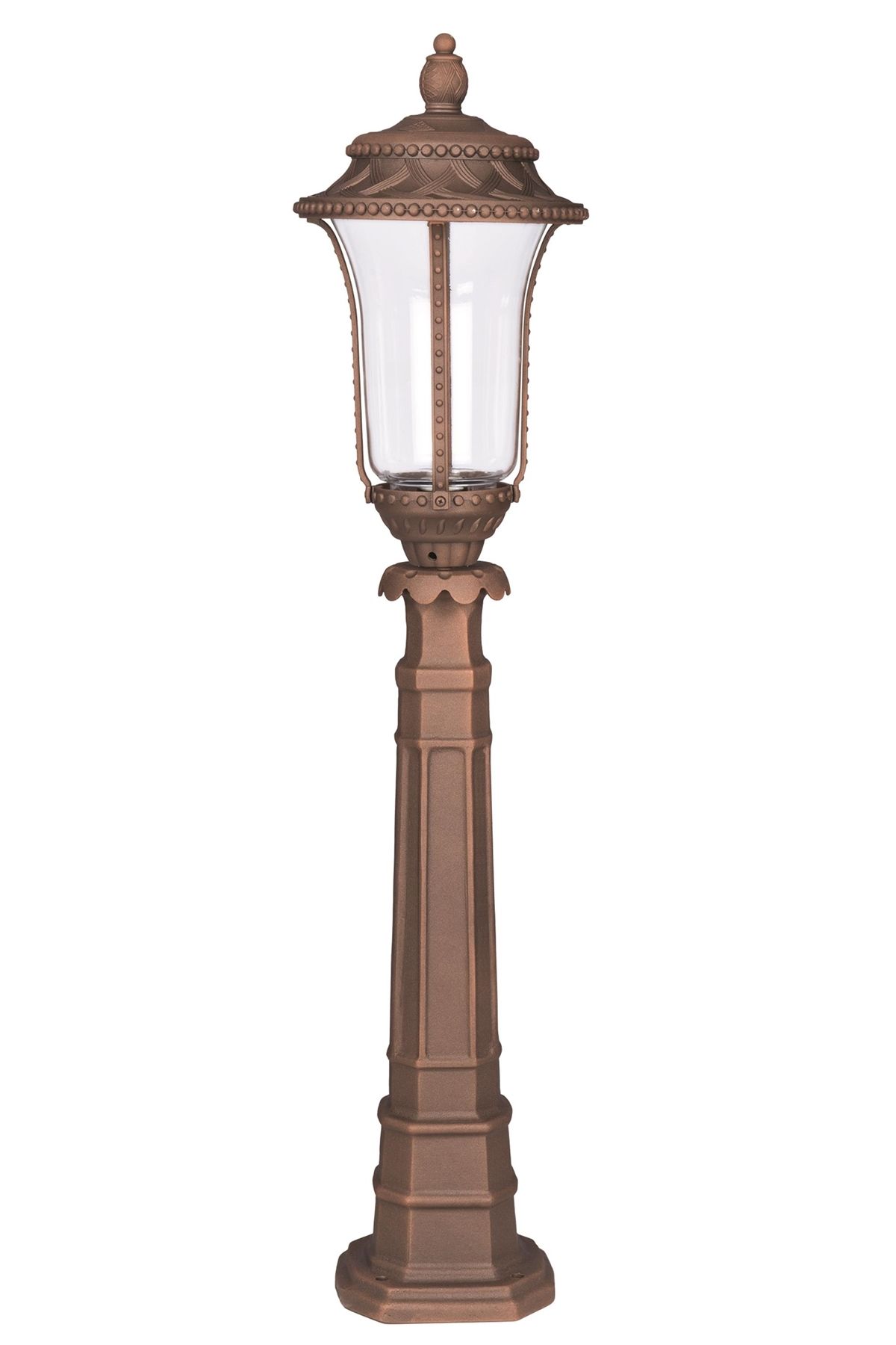 Bahçe Set Üstü Aydınlatma E27 12W 28cm Çelik Boru Siyah Dorbien-BSU-68284-BKR-B