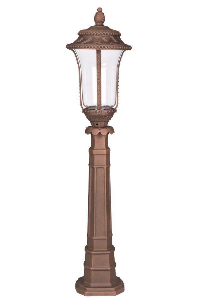 Bahçe Set Üstü Aydınlatma E27 12W 28cm Çelik Boru Siyah Dorbien-BSU-68284-BKR-B