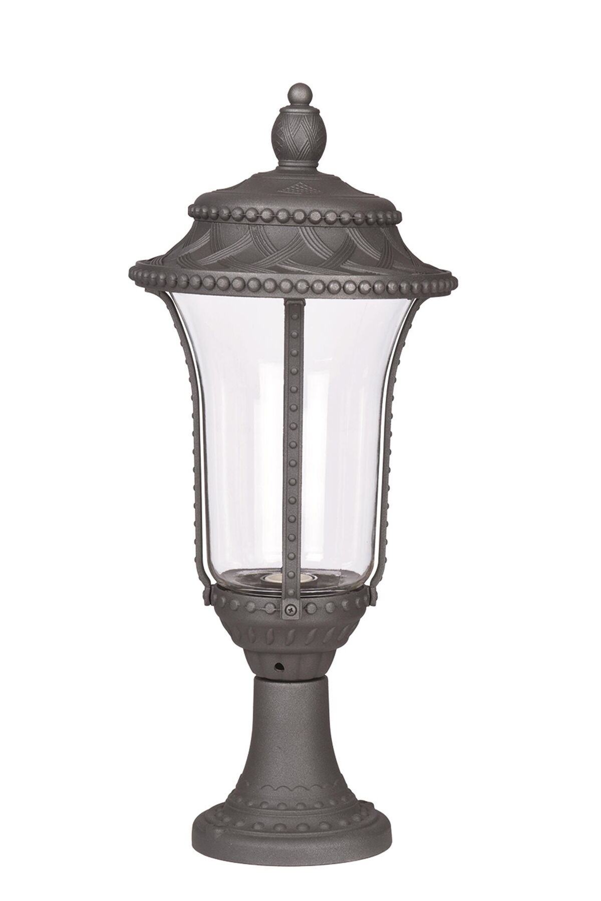 Bahçe Set Üstü Aydınlatma E27 12W 28cm Çelik Boru Siyah Dorbien-BSU-68284-BSY-K