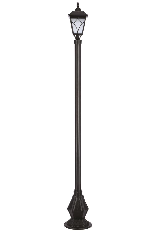 Bahçe Direkleri E27 12W 30cm Alüminyum Siyah Dorbien-BDR-68043-BSY-BOP