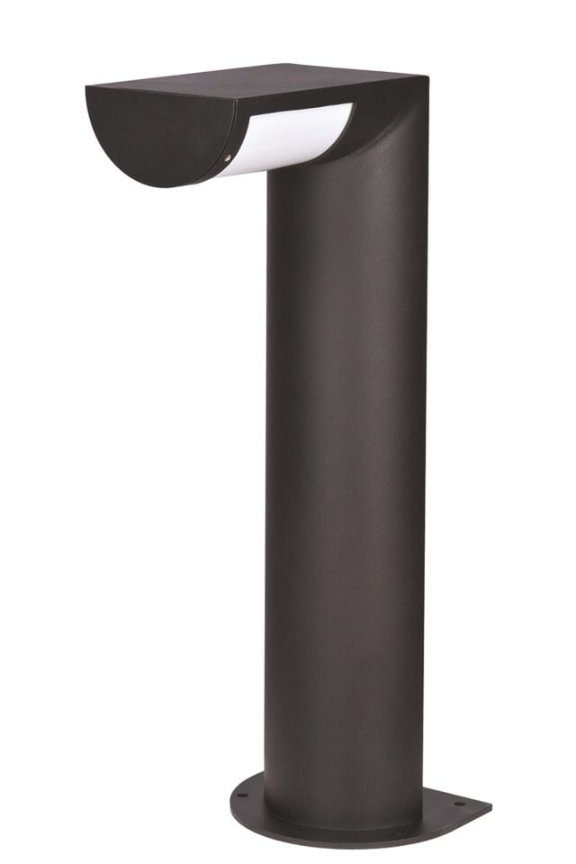 Bahçe Bollard LED 16W 9x18cm Alüminyum Profil Siyah Dorbien-BBO-68236-BSY-LED