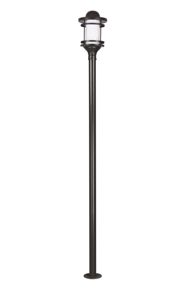 Bahçe Direkleri E27 12W 35cm Çelik Boru Siyah Dorbien-BDR-68226-BSY