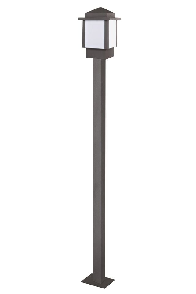 Bahçe Direkleri E27 12W 30cm Çelik Boru Siyah Dorbien-BDR-68272-BSY-M1