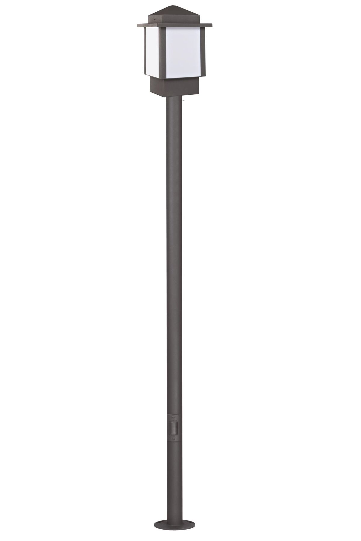 Bahçe Direkleri E27 12W 30cm Çelik Boru Siyah Dorbien-BDR-68272-BSY-M2