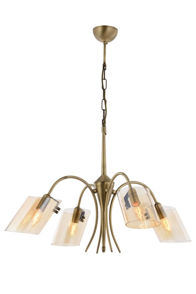Sima Modern Avize E14 24W 73cm Metal Eskitme Avonni-AV-1210-4E