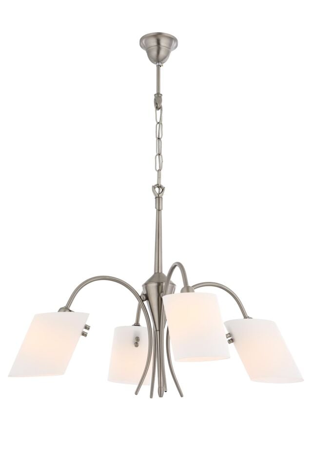 Sima Modern Avize E14 24W 73cm Metal Nikel Avonni-AV-1210-4N