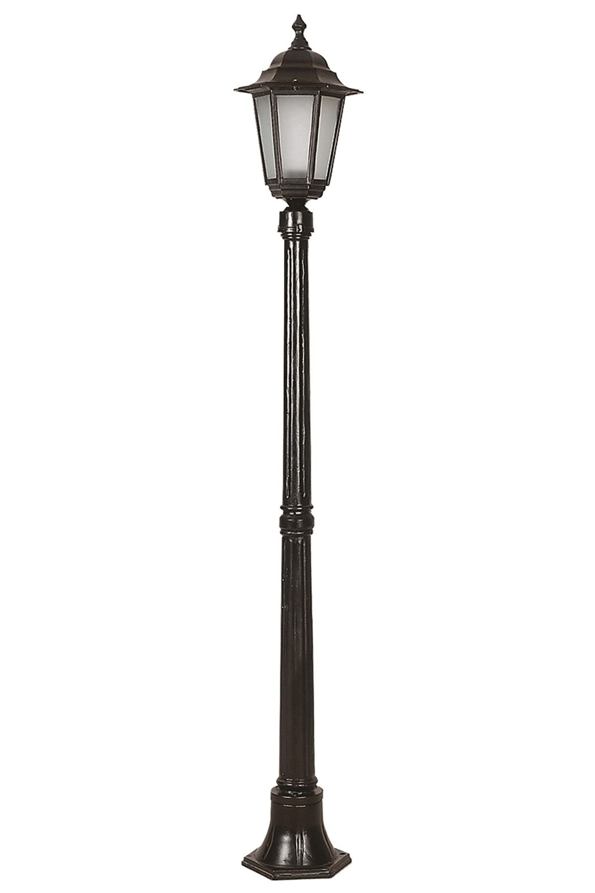 Bahçe Direkleri E27 12W 25cm Alüminyum Sarı/Siyah Dorbien-BDR-68054-1BSY-OP