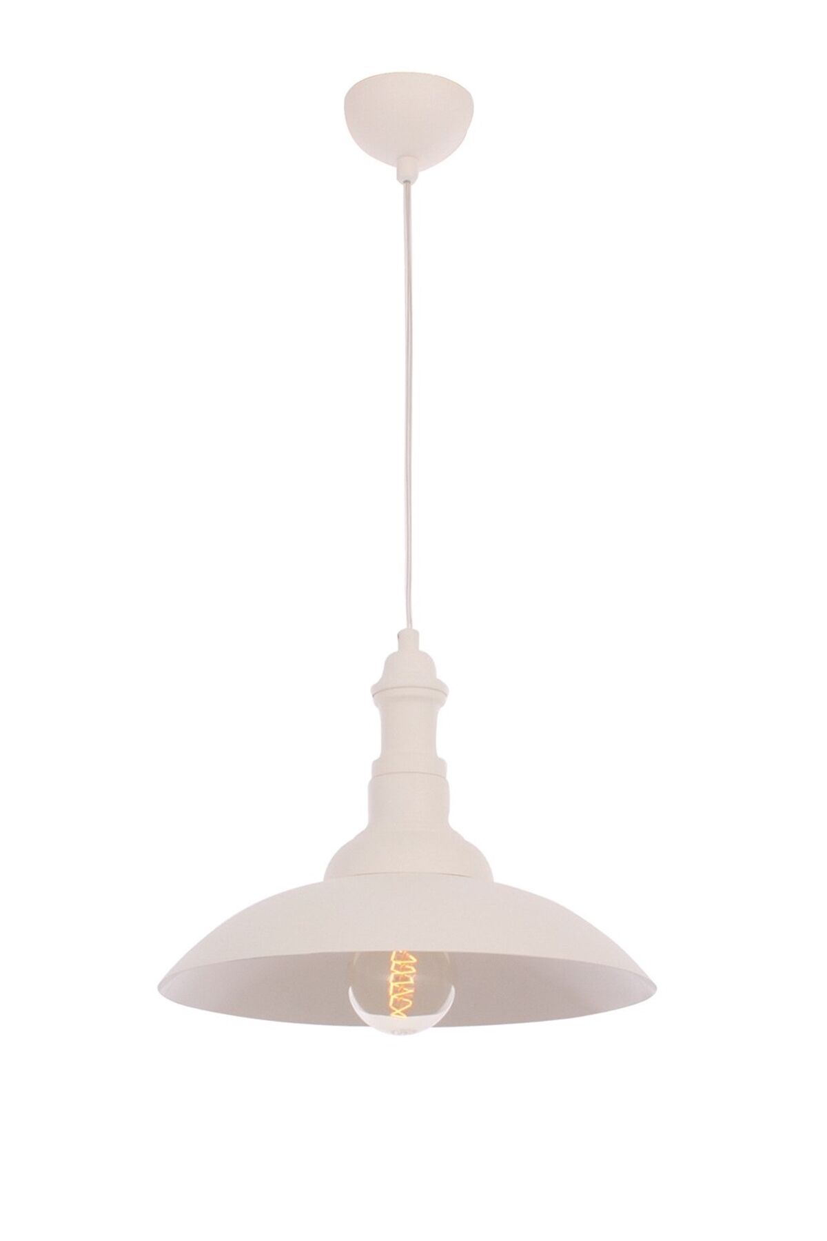 Mimoza Modern Avize E27 12W 35cm Metal Beyaz Avonni-AV-4100-M5-BBY