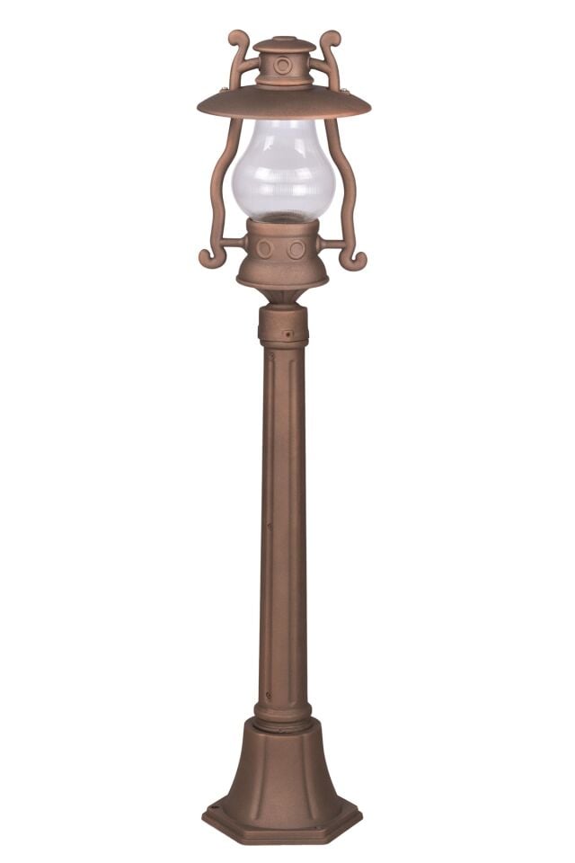 Bahçe Set Üstü Aydınlatma E27 24W 30cm Alüminyum Profil Kahverengi Dorbien-BSU-68274-BKR-B