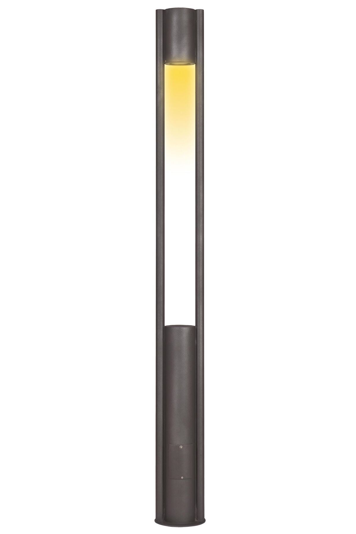 Bahçe Direkleri LED 25W 27cm Alüminyum Profil Siyah Dorbien-BDR-68245-BSY