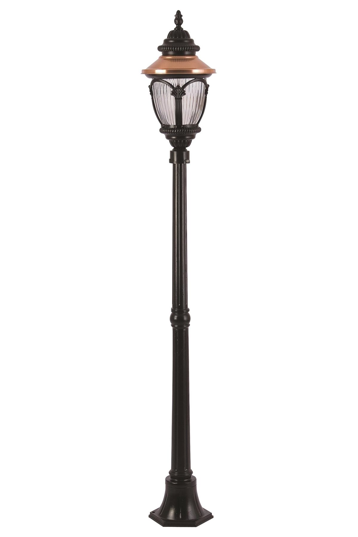 Bahçe Direkleri E27 12W 25cm Alüminyum Kahverengi/Siyah Dorbien-BDR-68057-1BSY
