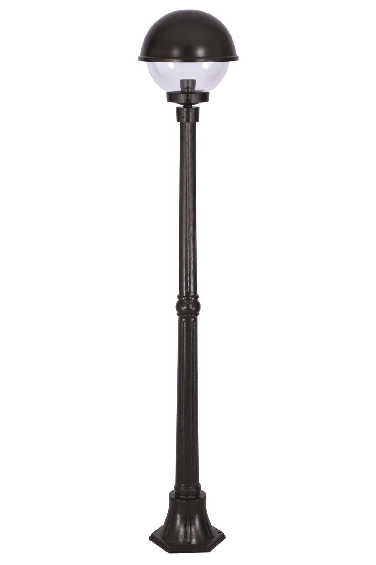 Bahçe Direkleri E27 12W 30cm Alüminyum Siyah Dorbien-BDR-68064-1BSY