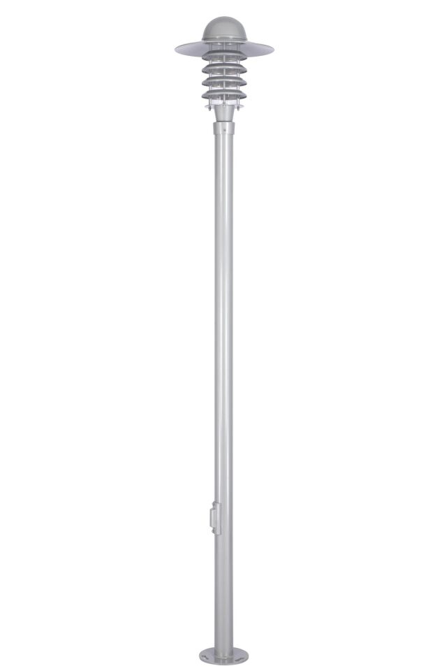 Bahçe Direkleri E27 12W 40cm Alüminyum Beyaz Dorbien-BDR-68085-BBY-M1