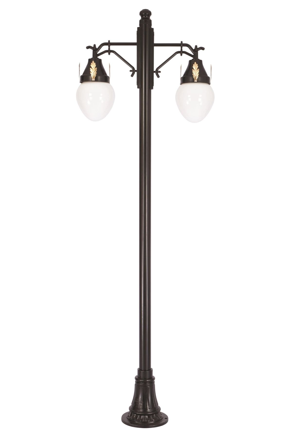 Bahçe Direkleri E27 24W 85cm Alüminyum Sarı/Siyah Dorbien-BDR-68087-2BSY-OP