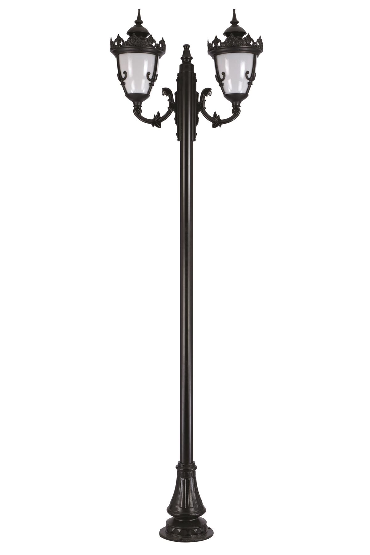 Bahçe Direkleri E27 24W 85cm Alüminyum Siyah Dorbien-BDR-68089-2BSY-OP