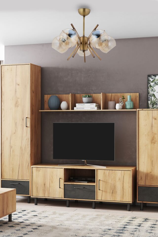 Up Modern Avize E27 60W 53cm Metal Eskitme Dorbien-FZ-7393-5E