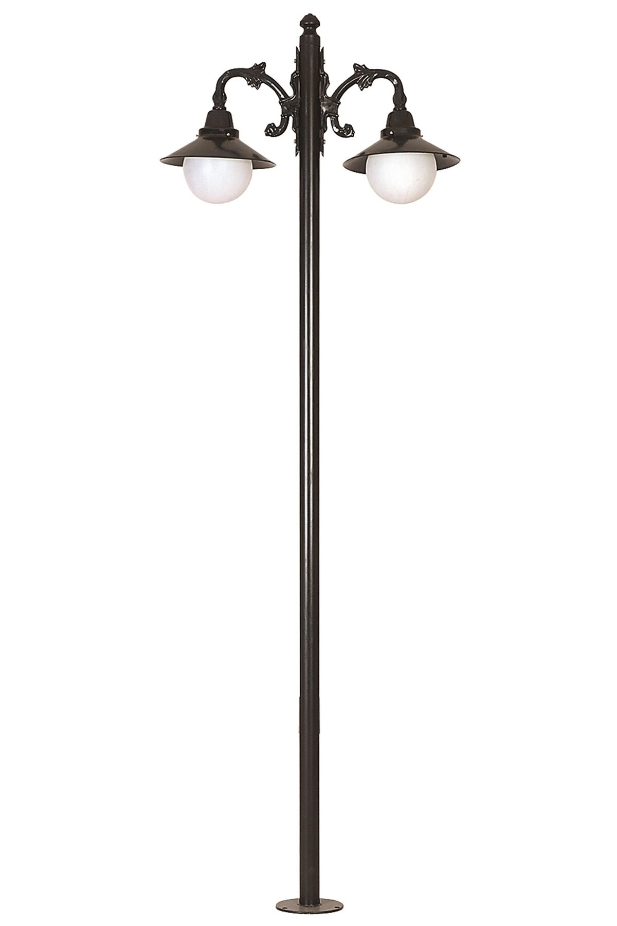 Bahçe Direkleri E27 24W 85cm Alüminyum Siyah Dorbien-BDR-68092-2BSY-M2-OP
