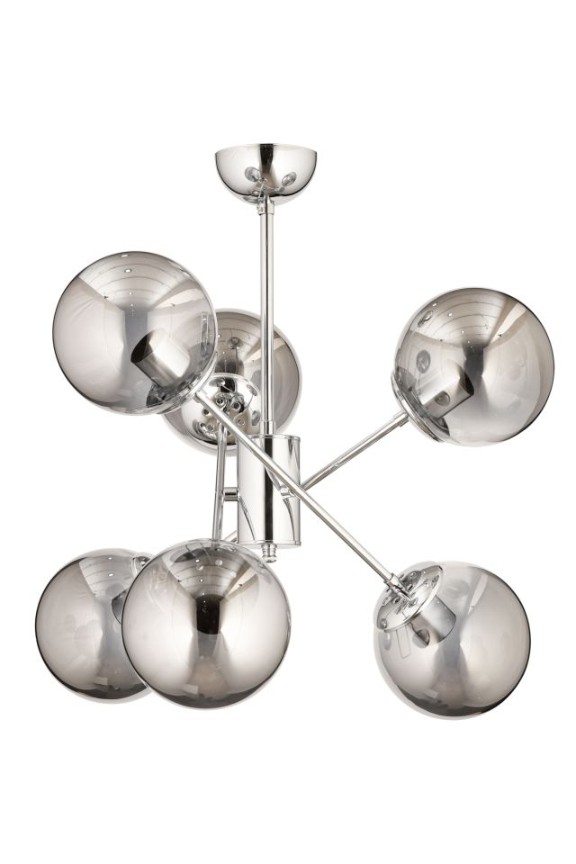 Blop Modern Avize E27 72W 45cm Metal Krom Dorbien-FZ-7403-6K