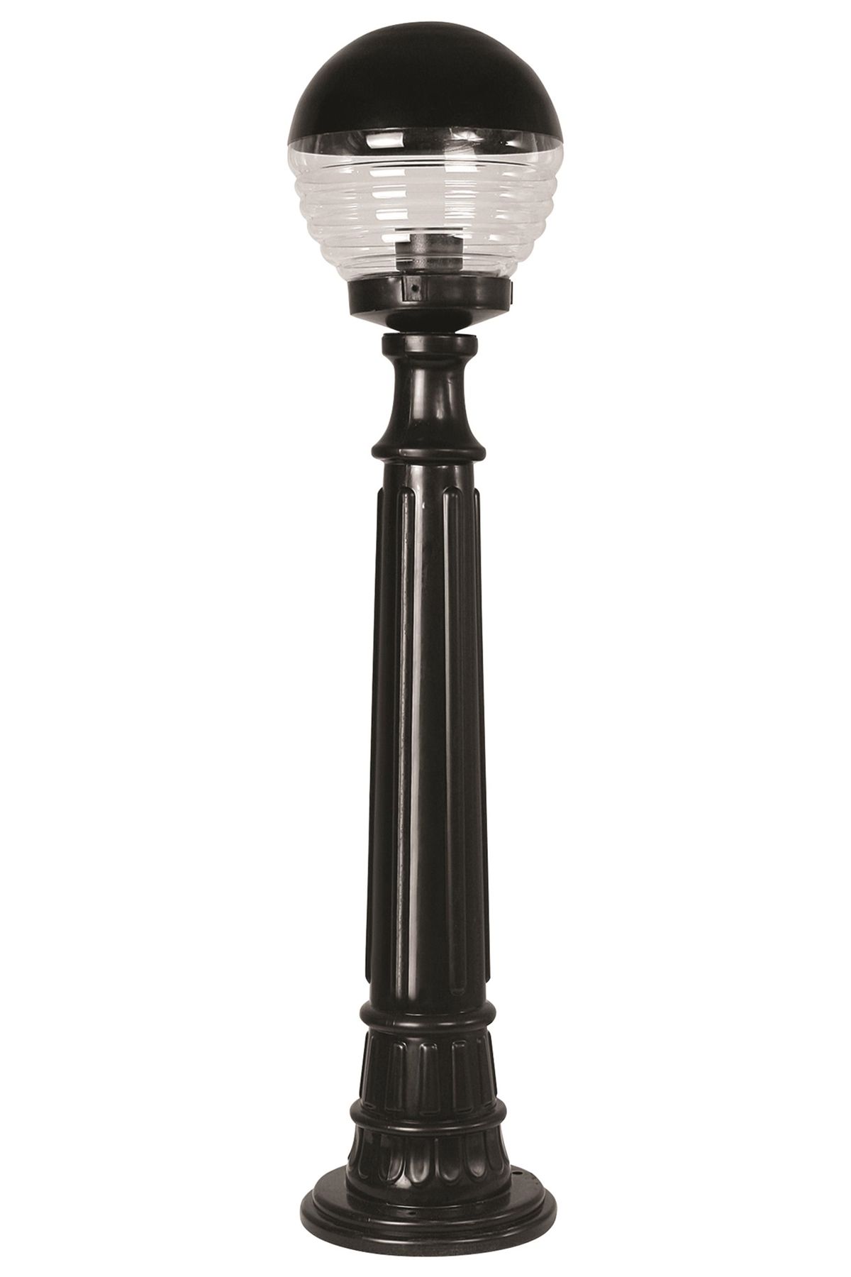 Bahçe Set Üstü Aydınlatma E27 12W 20cm ABS Siyah Dorbien-BSU-68175-BSY-M1-B