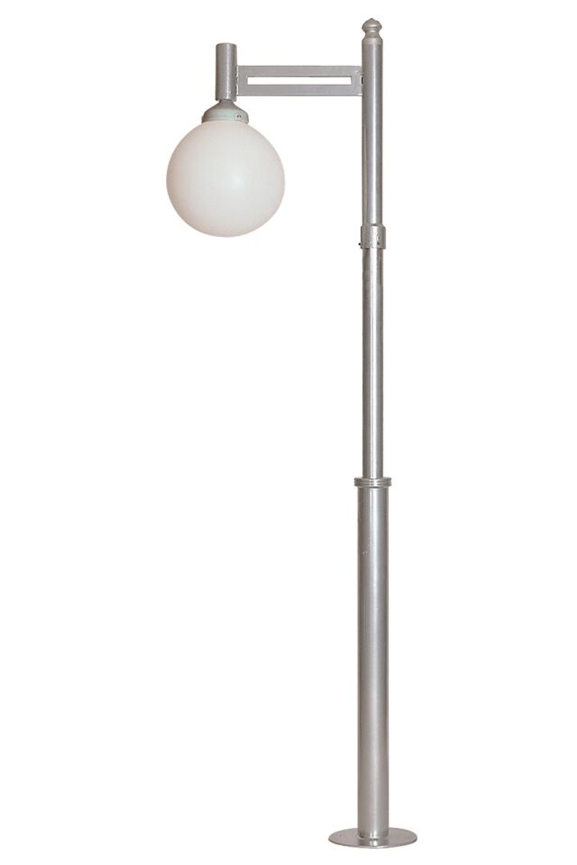 Bahçe Direkleri E27 12W 55cm Metal Gri Dorbien-BDR-68095-1GR-M1-OP