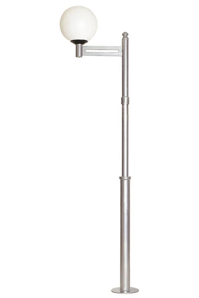 Bahçe Direkleri E27 12W 55cm Metal Gri Dorbien-BDR-68095-1GR-M2-OP