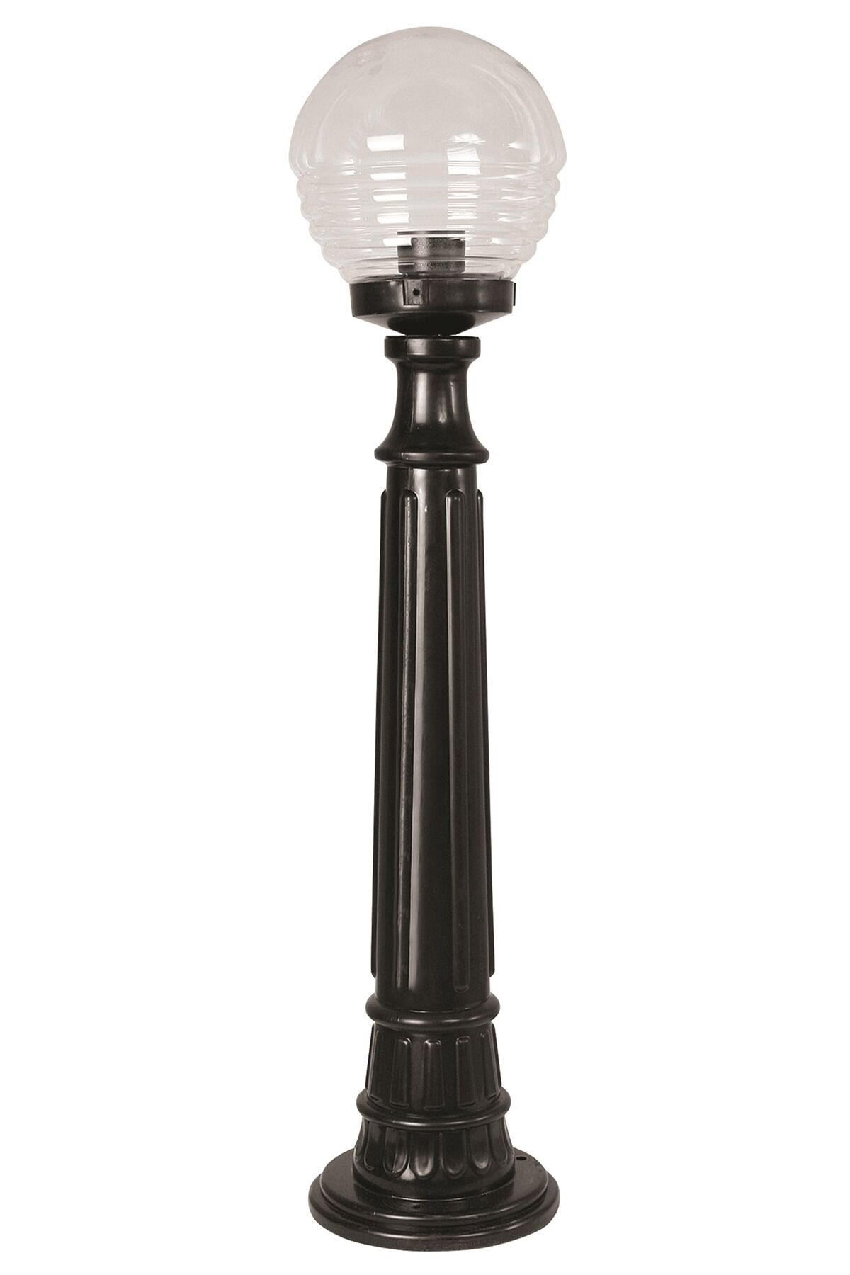 Bahçe Set Üstü Aydınlatma E27 12W 20cm ABS Siyah Dorbien-BSU-68175-BSY-M2-B