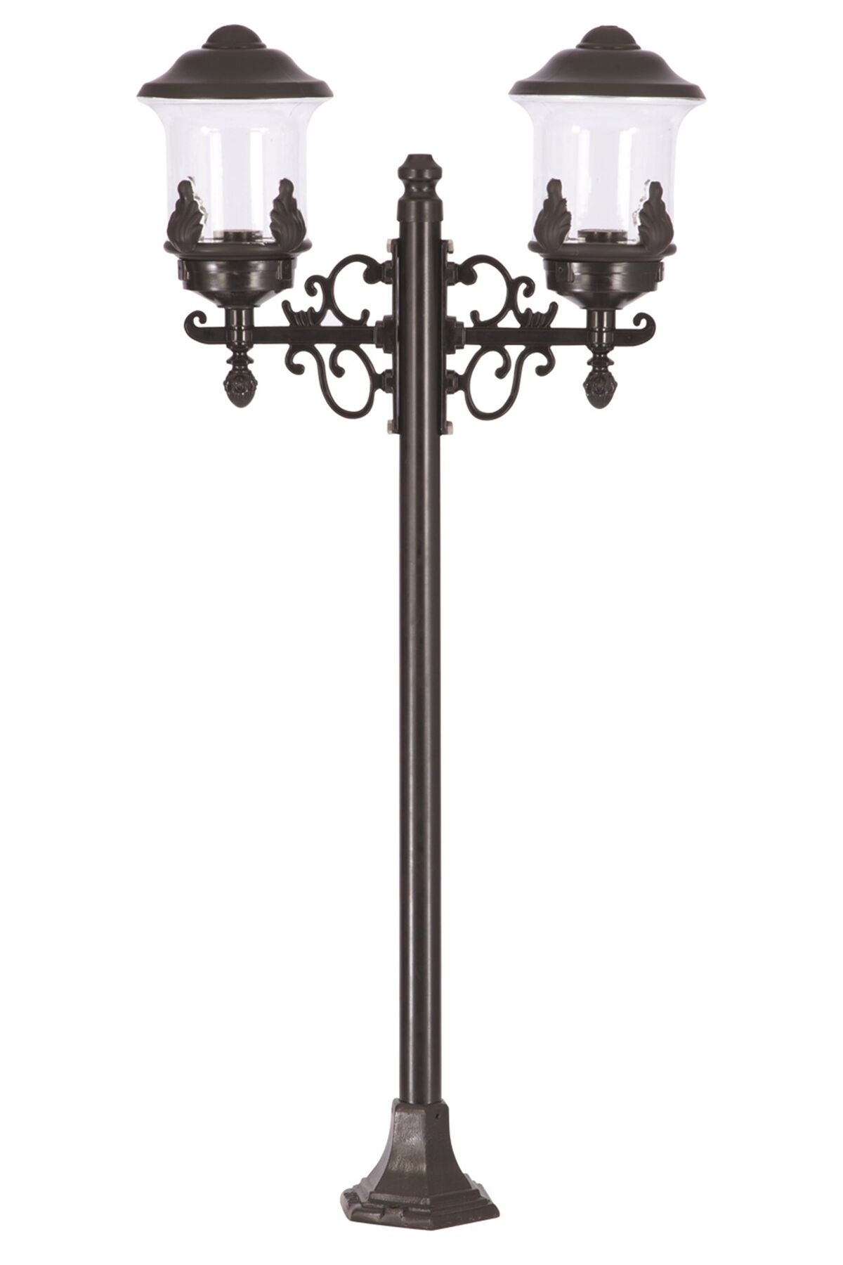 Bahçe Set Üstü Aydınlatma E27 24W 56x20cm ABS Siyah Dorbien-BSU-68189-2BSY-M1