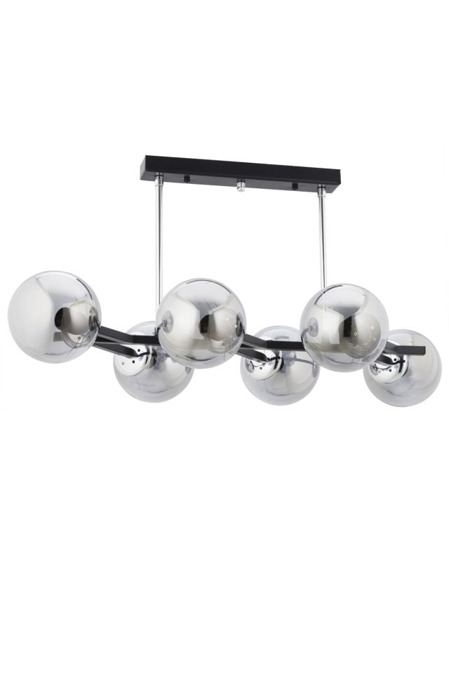 Bomb Modern Avize E27 72W 85cm Metal Siyah Dorbien-FZ-7399-6BSY