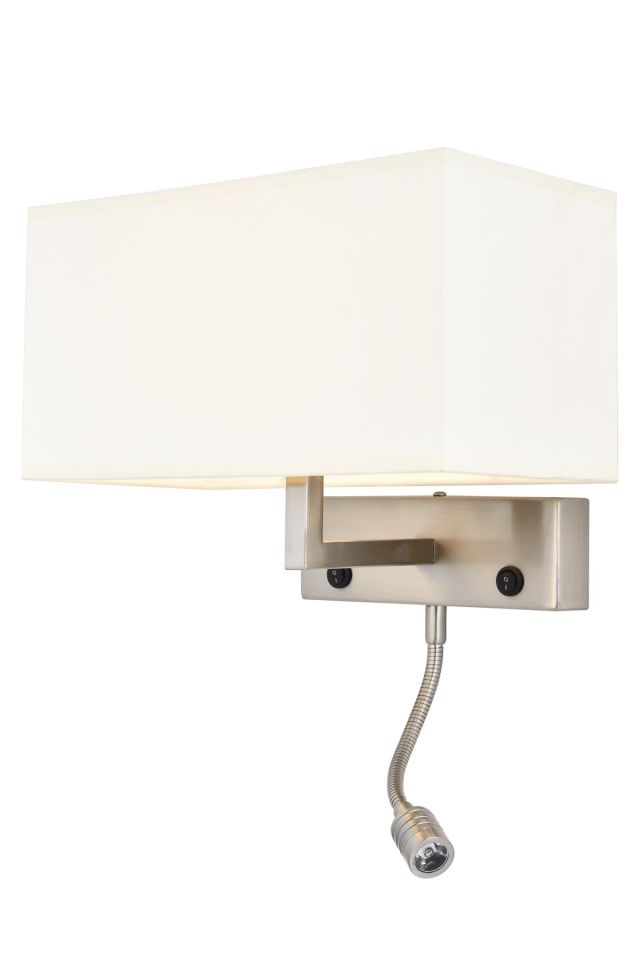 Atlanta Aplik E27 12W 28x20cm Metal Nikel Avonni-HAP-9072-M1-N