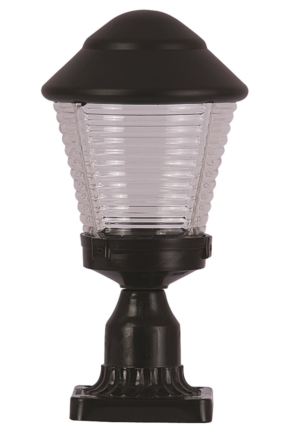 Bahçe Set Üstü Aydınlatma E27 12W 20cm ABS Siyah Dorbien-BSU-68176-BSY-K