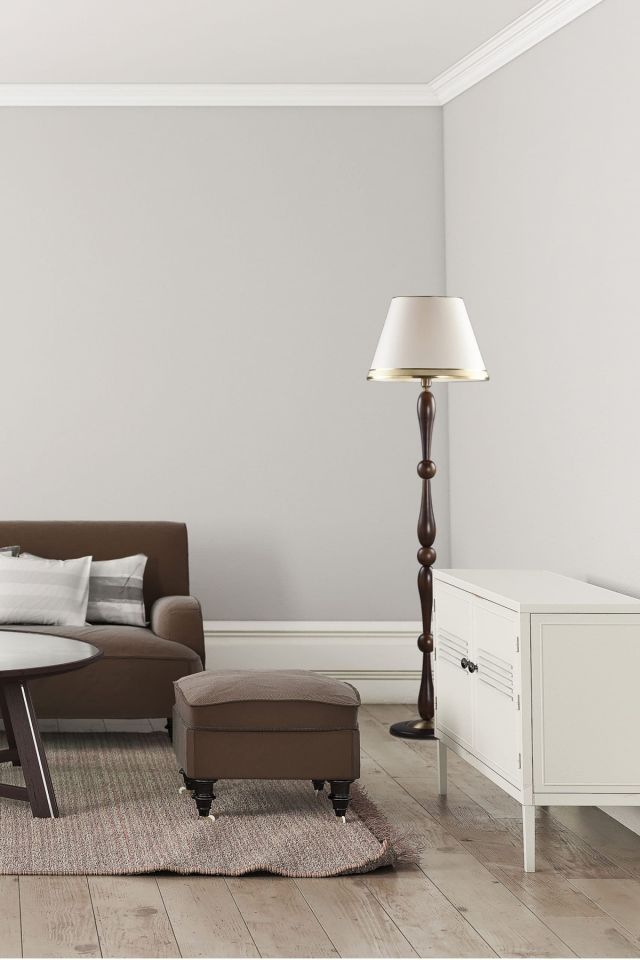 Hülya Lambader E27 12W 45cm Metal Eskitme Avonni-HLM-9046-1E