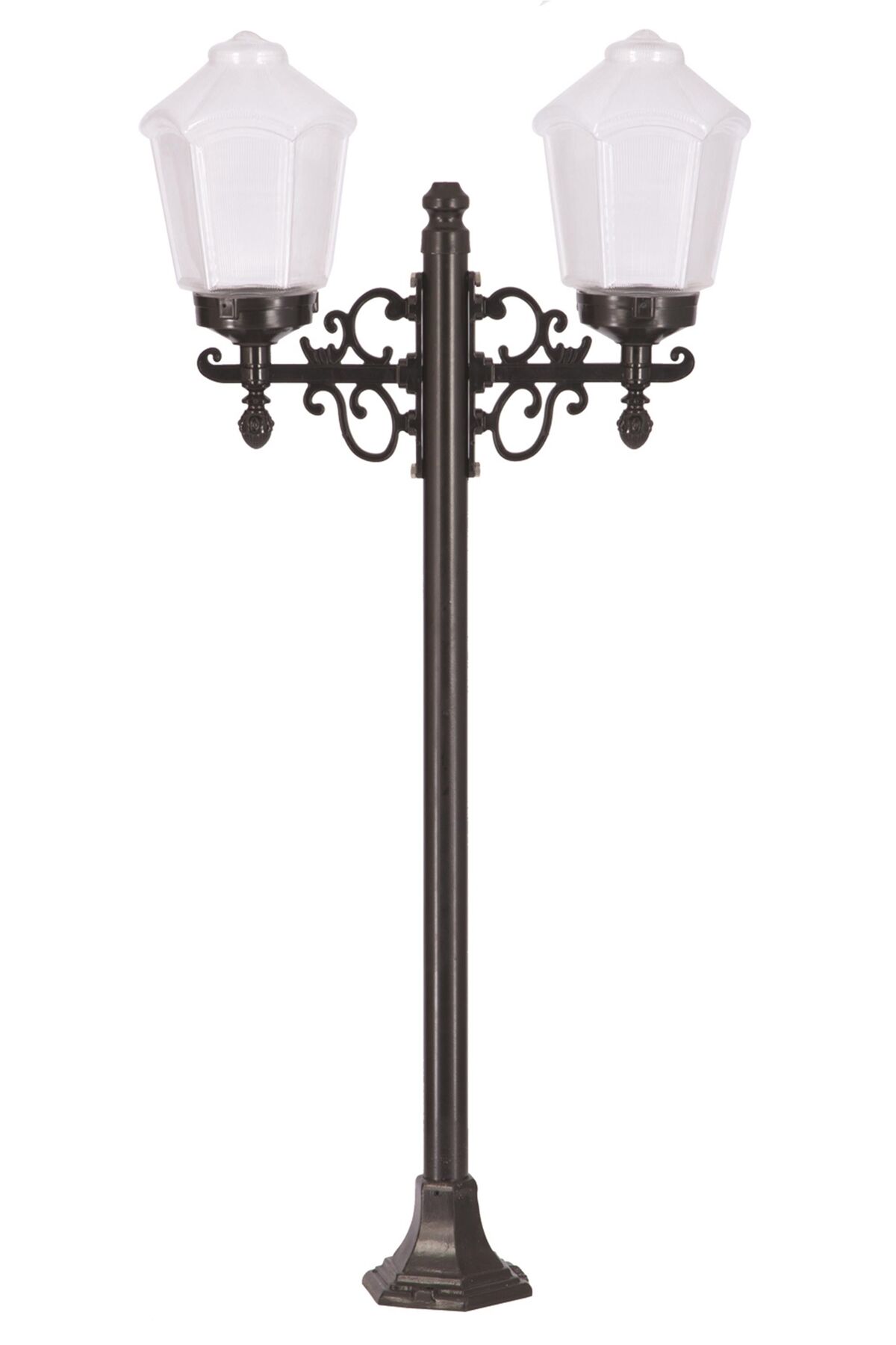 Bahçe Set Üstü Aydınlatma E27 24W 60x20cm Metal Siyah Dorbien-BSU-68197-2BSY-OP