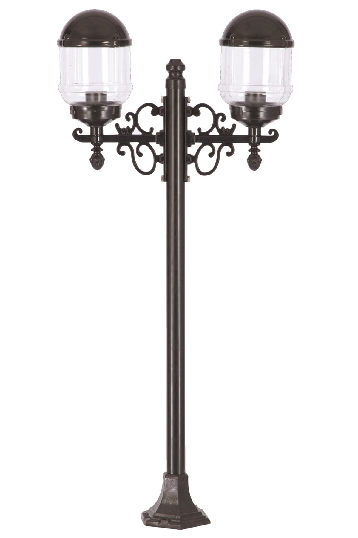 Bahçe Set Üstü Aydınlatma E27 24W 55x17cm Metal Siyah Dorbien-BSU-68198-2BSY