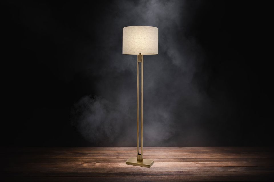 Sırık Lambader E27 12W 40cm Metal Eskitme Avonni-LM-9108-1E