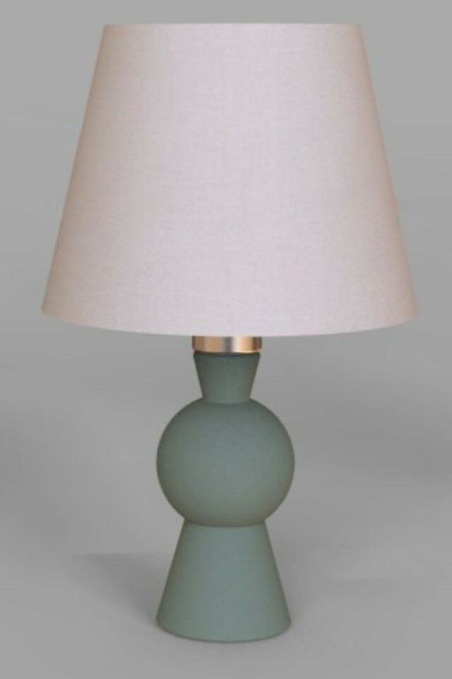 Node Abajur E14 6W 24cm Ahşap Yeşil Dorbien-ML-2549-16200