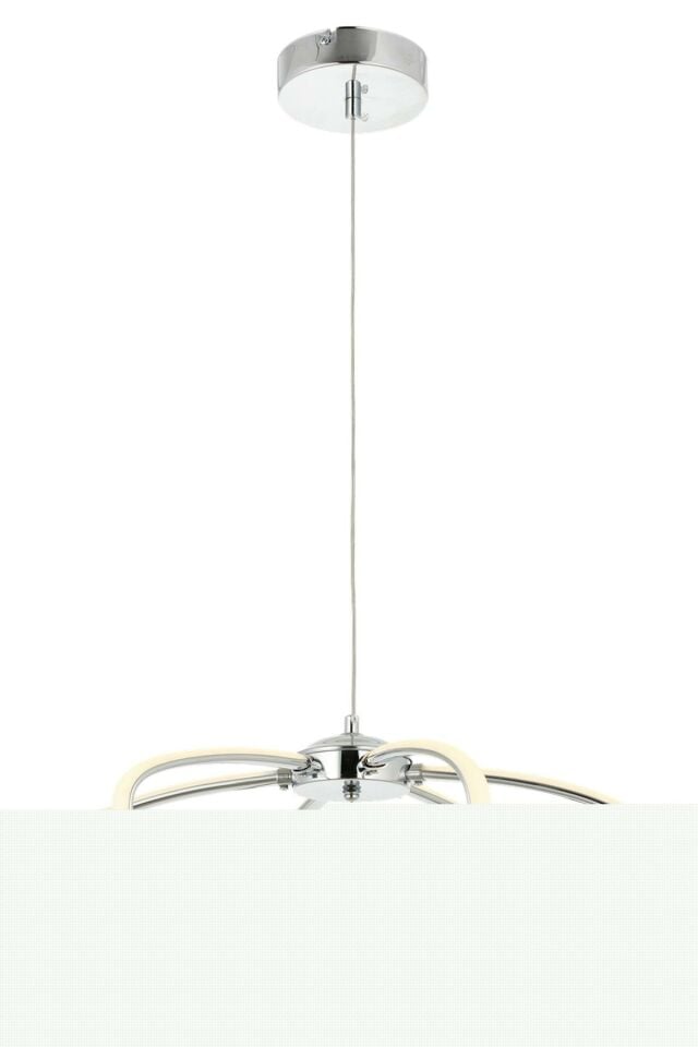 Hoops Modern Avize LED 66W 50cm Metal Krom Avonni-AV-4357-3K