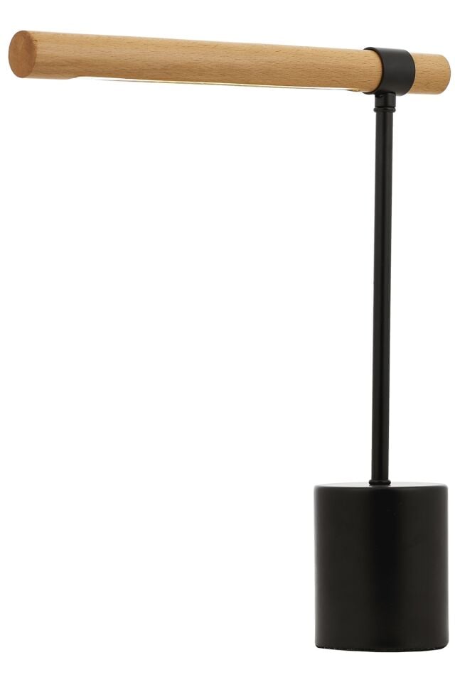 Reader Çalışma Masası Lambası LED 5W 38x10cm Metal Siyah Avonni-ML-62020-02