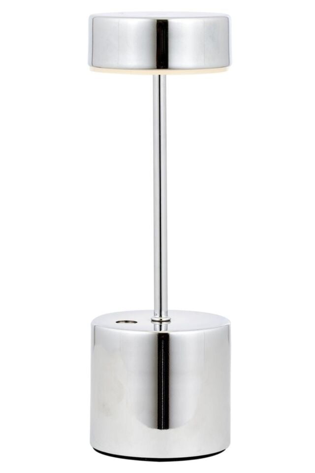 Daisy Çalışma Masası Lambası LED 3W 9cm Metal Krom Avonni-ML-64003-K