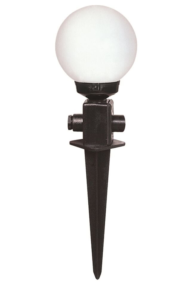 Bahçe Bollard E27 12W 20cm ABS Siyah Dorbien-BBO-68171-BSY