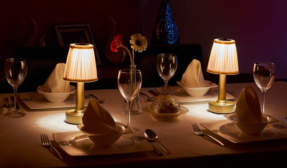 Curtain Abajur LED 3W 13cm Metal Eskitme Avonni-ML-64008-E